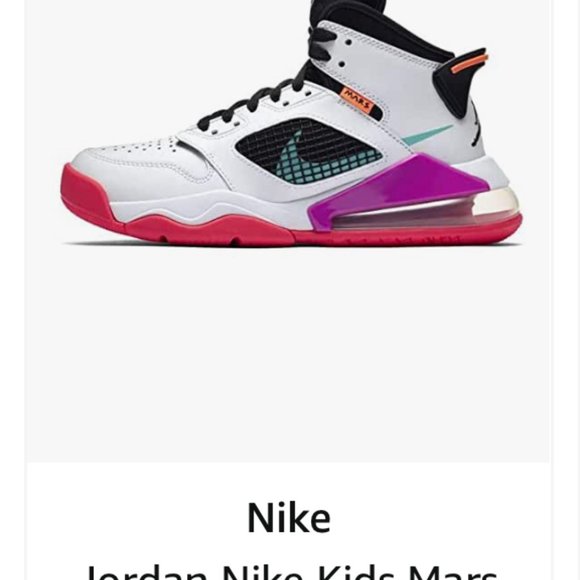 Jordan Mars 270 White Hyper Violet (GS) - Picture 5 of 8